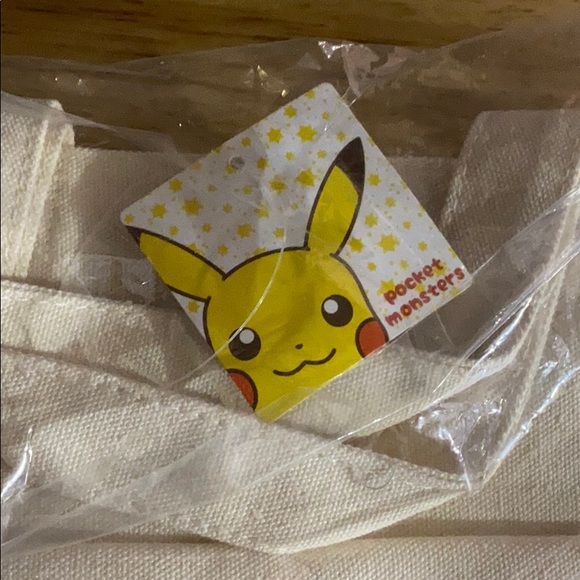 Pokemon Canvas Bag prize from Japan - Picture 2 of 3